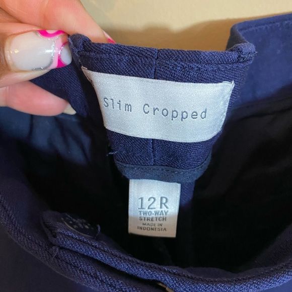 GAP Slim Cropped Ankle Pants - Picture 4 of 6